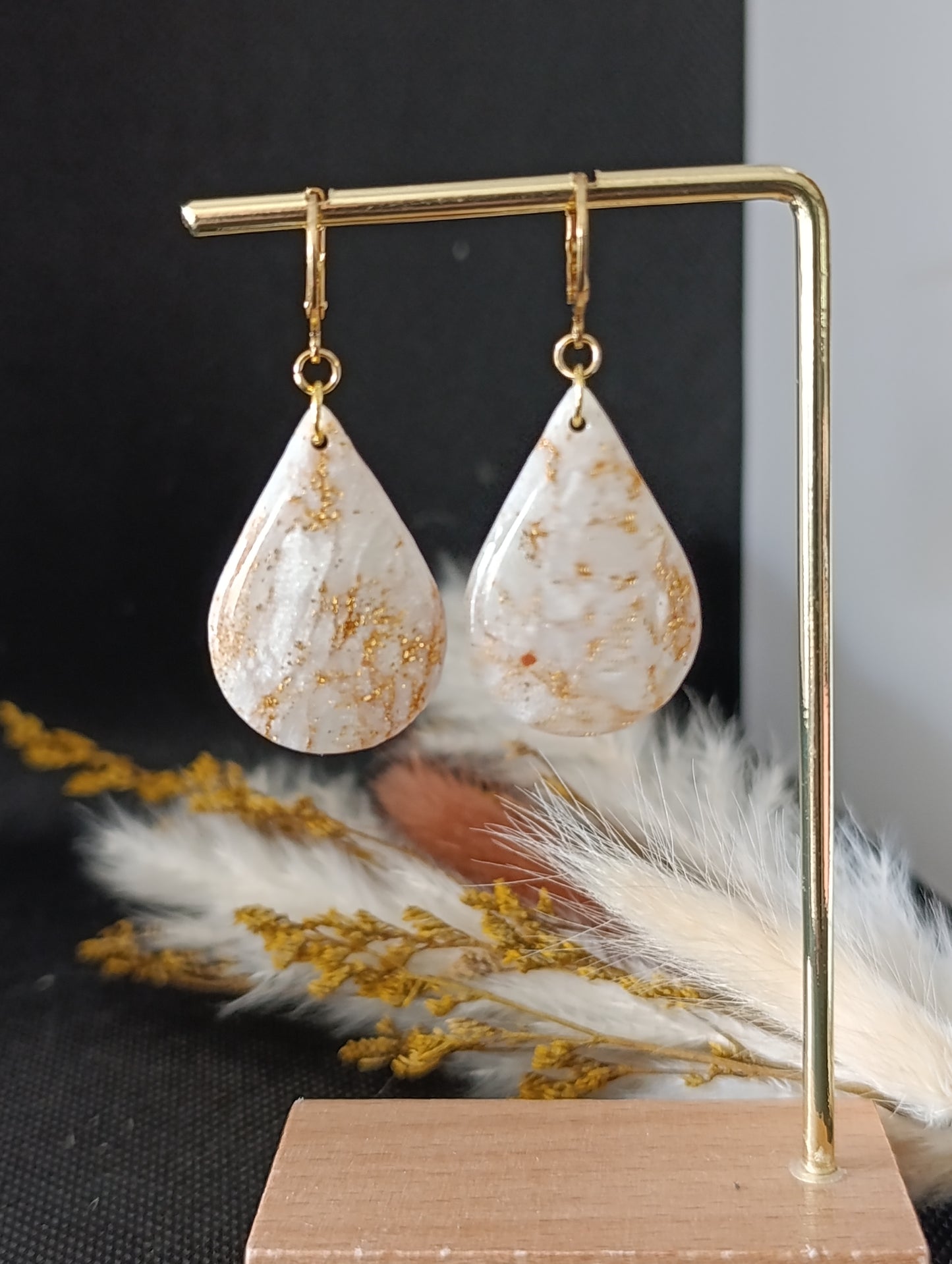 Coffret goutte or