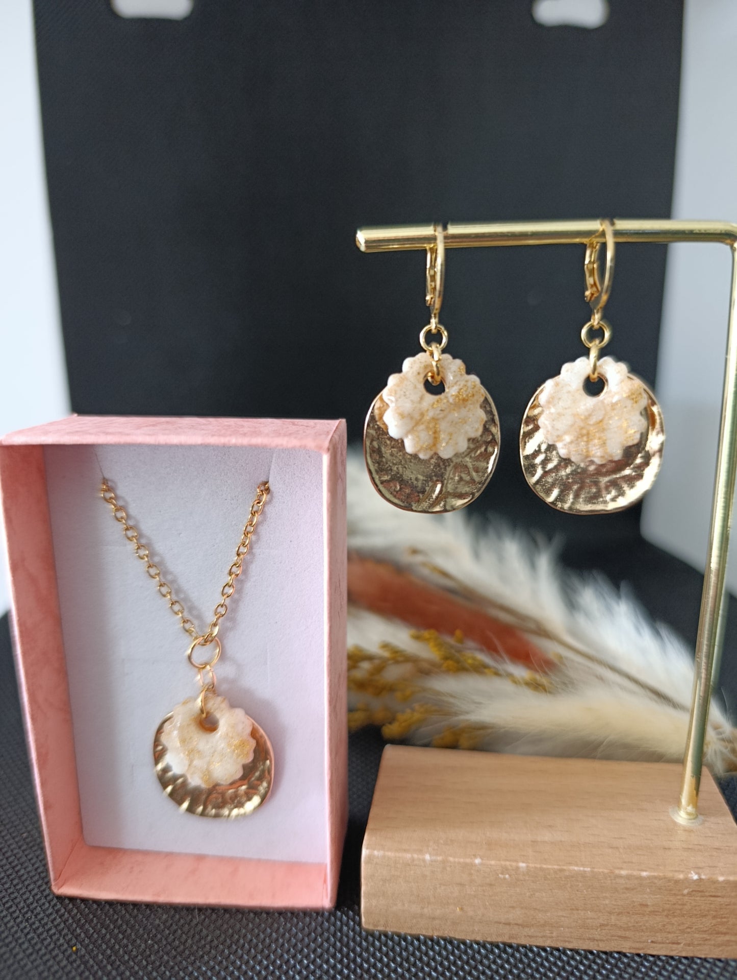 Coffret Fleur or