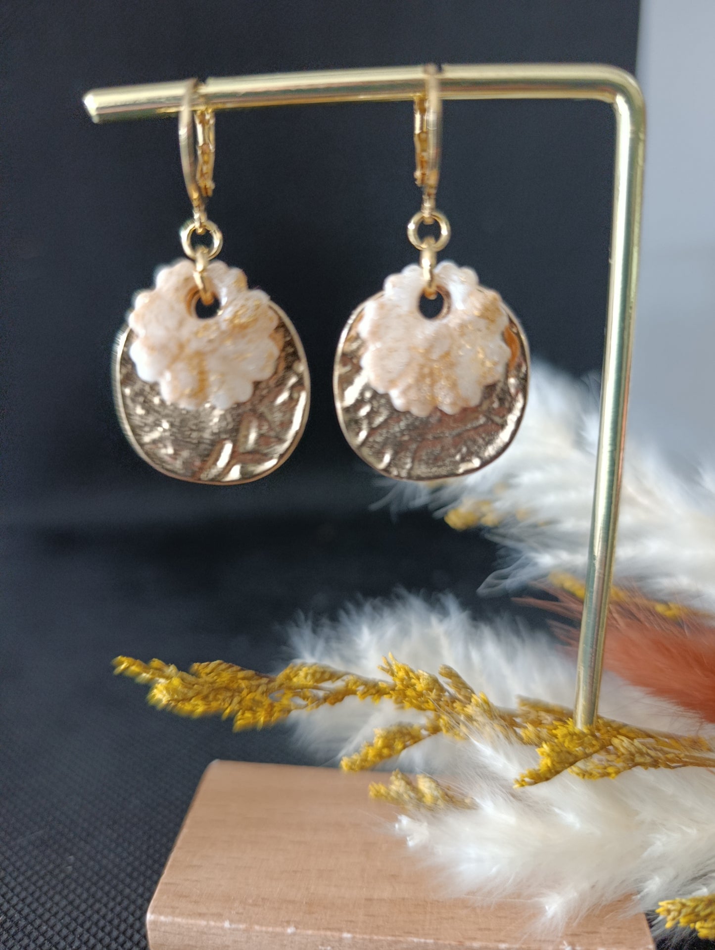 Coffret Fleur or