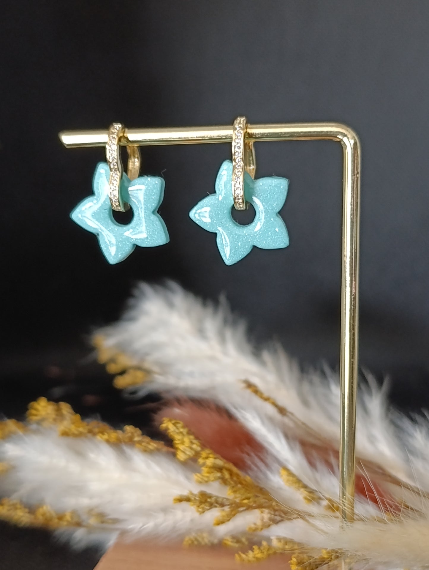 Créoles Argent et or 925