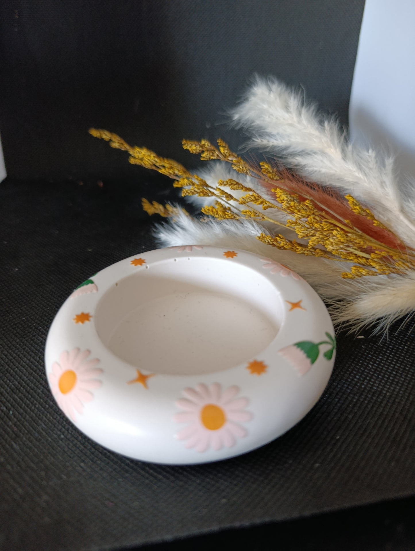 Vide poches rond pâquerettes