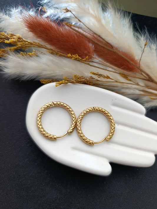 Créoles Opal 23 mm