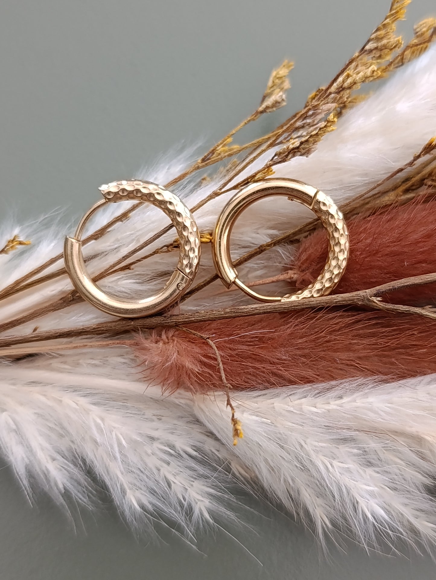 Créoles réversible Maria 18mm